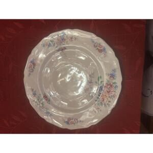 The Wentworth Floral Dinner Plate by Thomas Pottery
